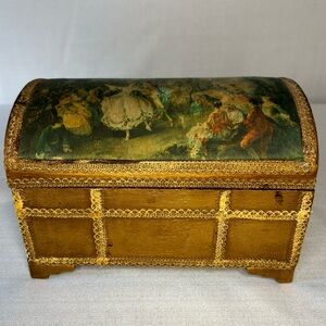 NICOLAS LANCRET 1690-1743 The Dancer Camrgo “Strangers in the Night” Music Box